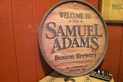 Welcome To Samuel Adams Brewery