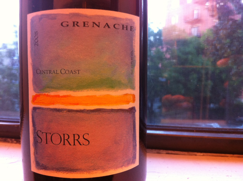 storrs grenache 2008